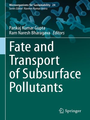 cover image of Fate and Transport of Subsurface Pollutants